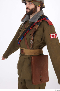 Owen Reid WWII East Asia Army Pose A upper body…